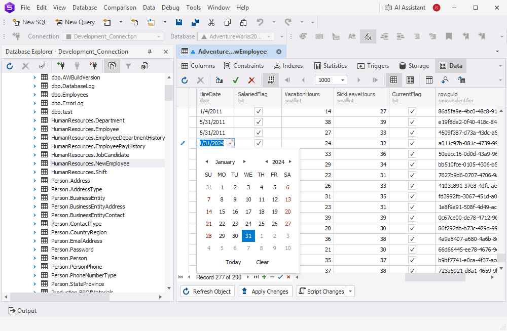 Data Editor