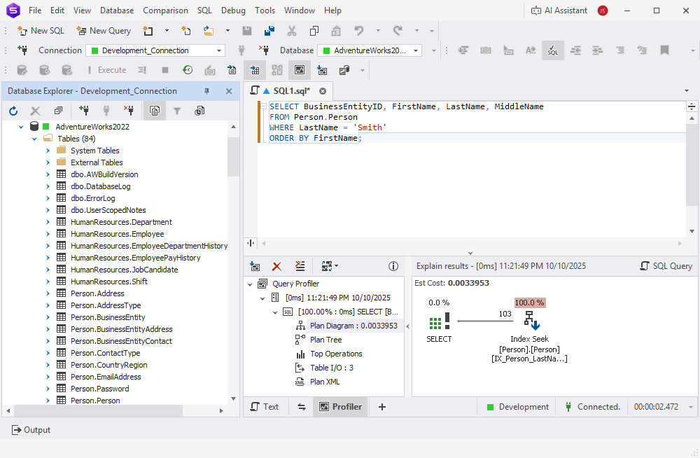 Query Profiler