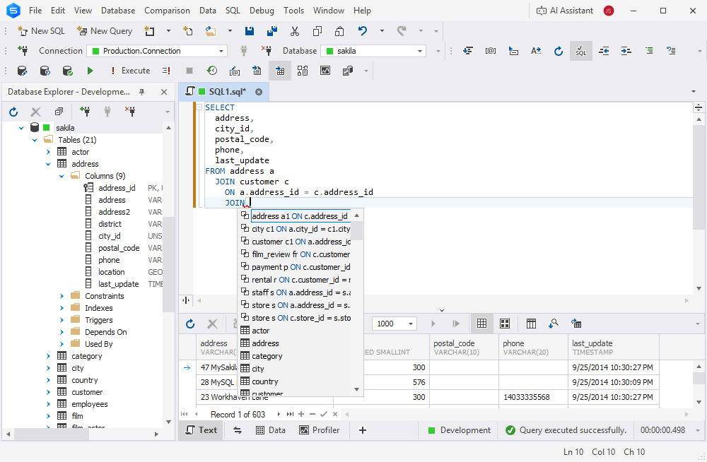 SQL Development