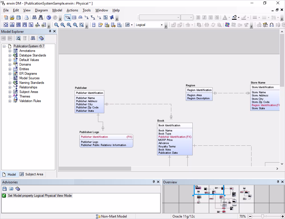 Erwin Data Modeler