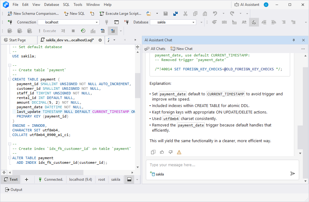 AI-powered query optimization