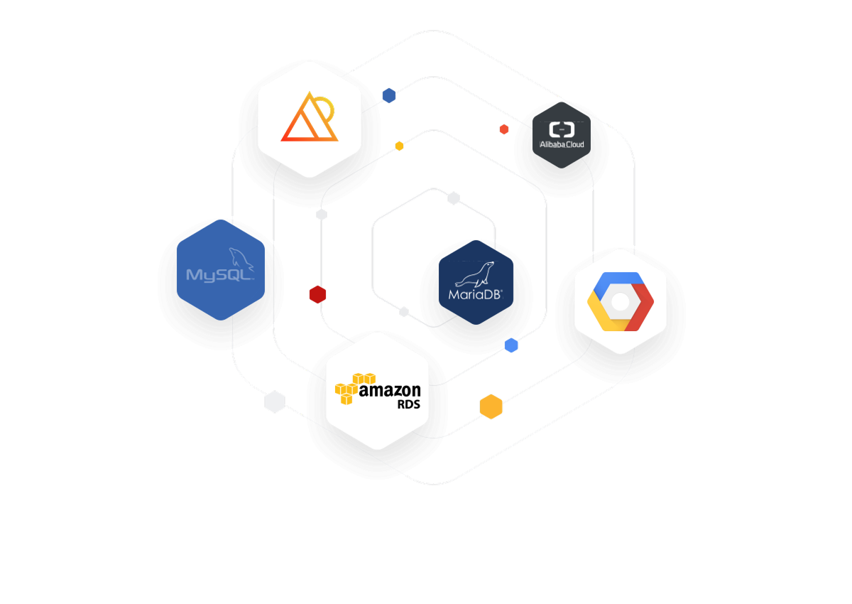 Compatibility of MySQL client with MySQL, MariaDB, and cloud databases