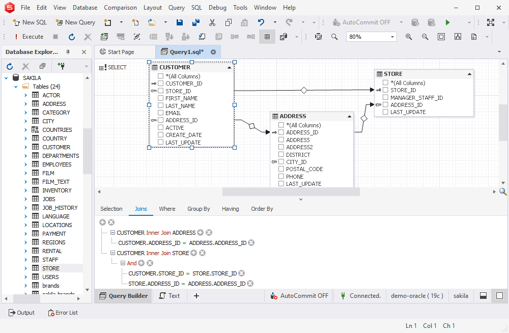 dbForge Studio for Oracle - Data Modeling and Design