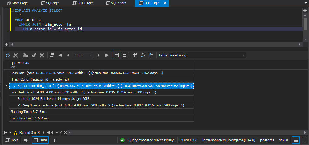 dbForge Studio for PostgreSQL - PostgreSQL Leistungsmonitoring