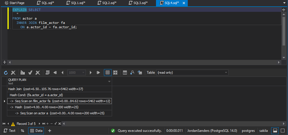 dbForge Studio for PostgreSQL - PostgreSQL Leistungsoptmierung