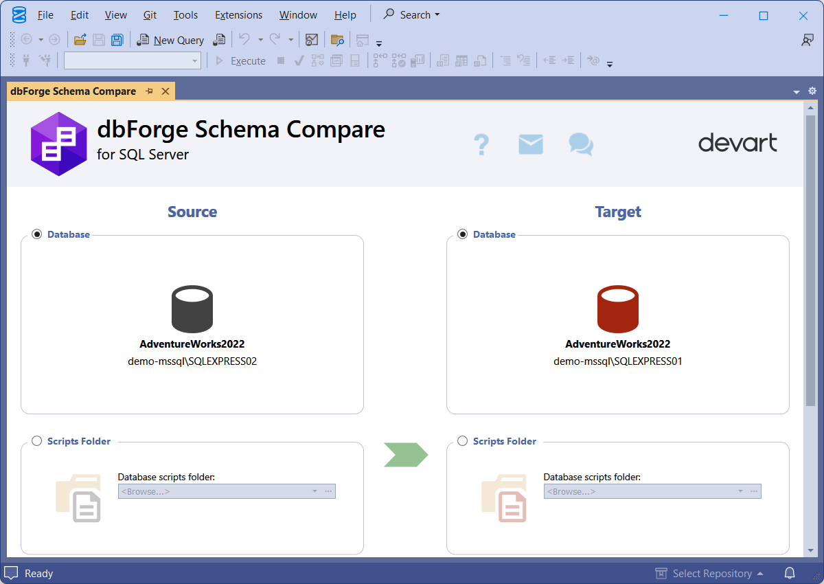 Integrate Schema Compare into SSMS
