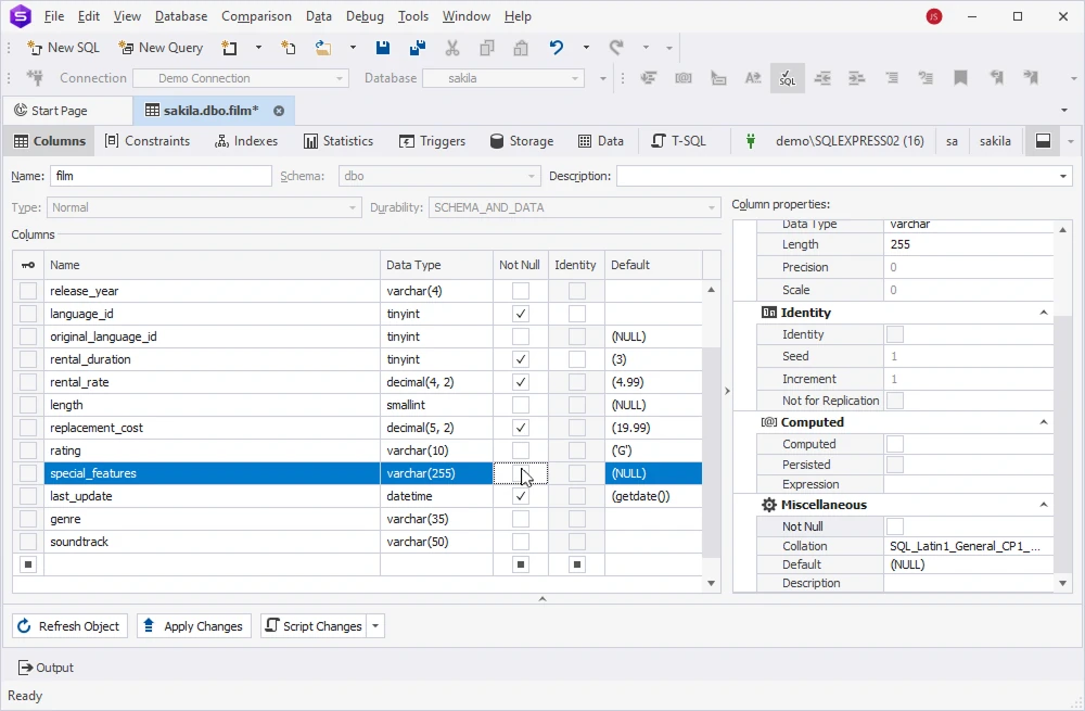 Add a nullable column