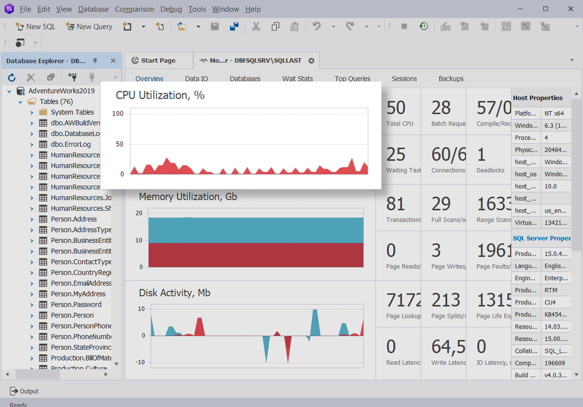 Database management solutions: Maintenance