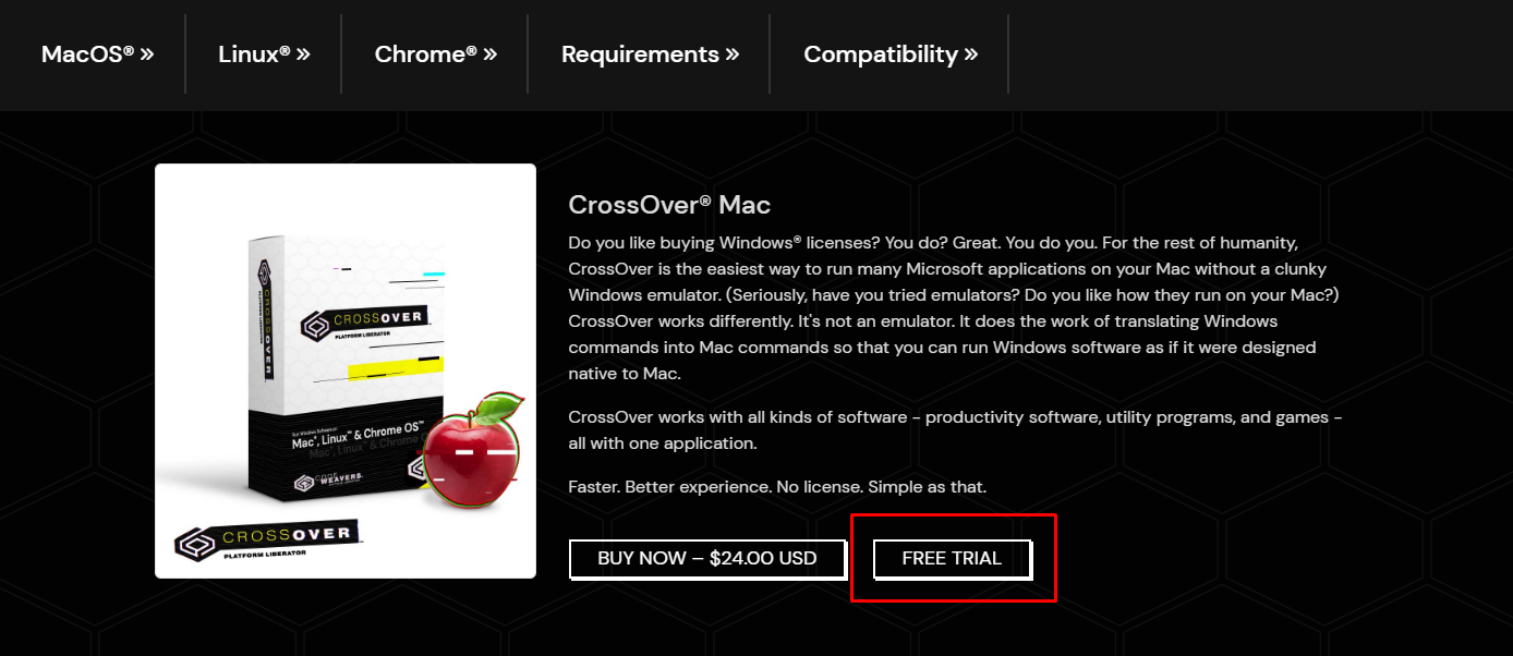 Download CrossOver Mac