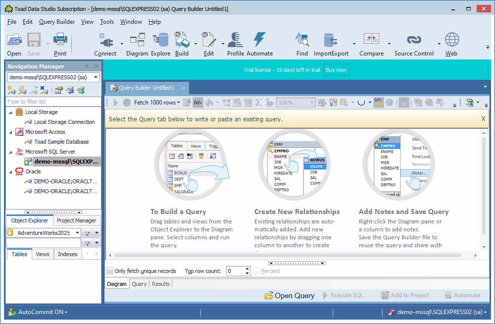 Quest Toad for SQL Server