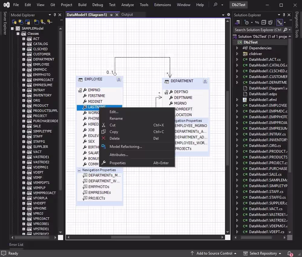 View the created model