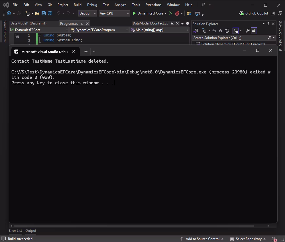 Console Output Delete