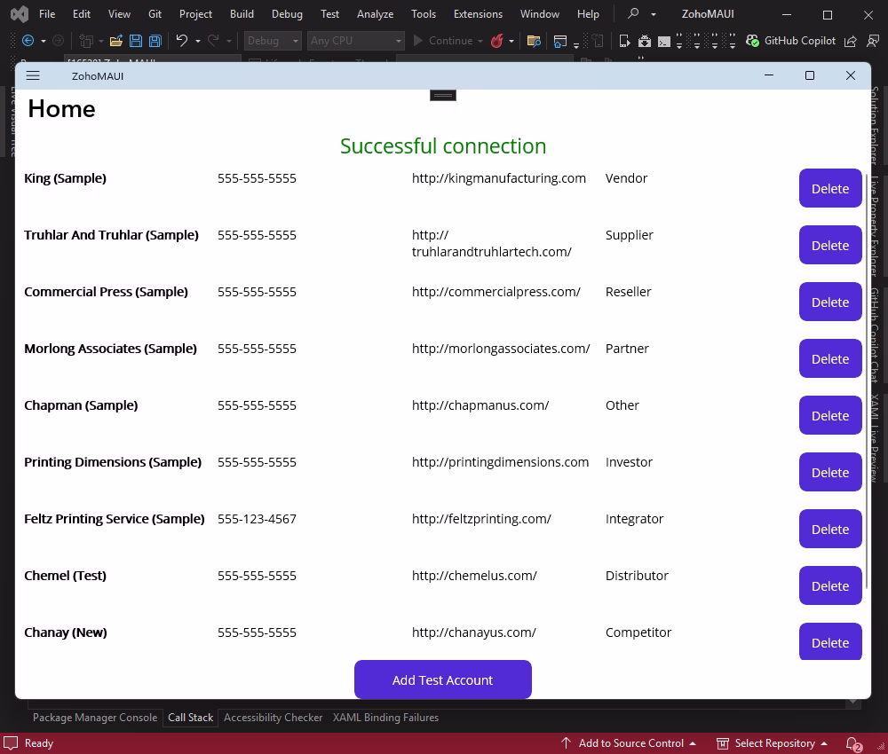 Verification of a successful data deletion