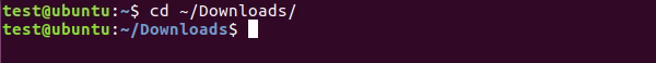 Linux download directory