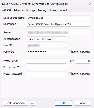 Authentication to Dynamics 365 with a user ID and password