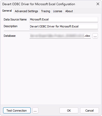 Connecting to Microsoft Excel on Windows