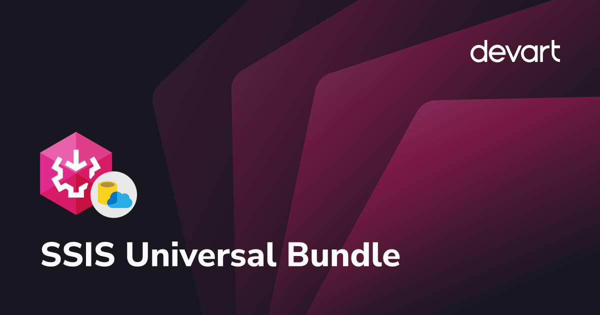 Universal bundle SSIS Data Flow Components - Devart